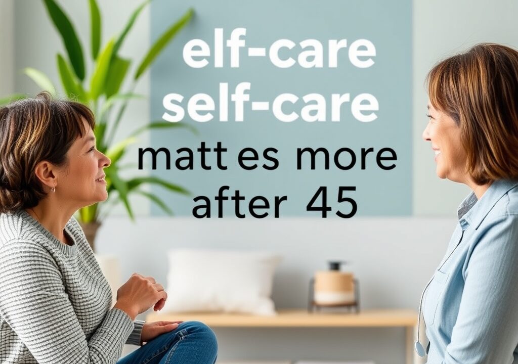 Why caregiver self-care matters more after 45
